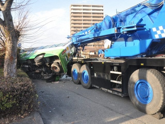 crane operator charged in japan for kindegarten bus incident