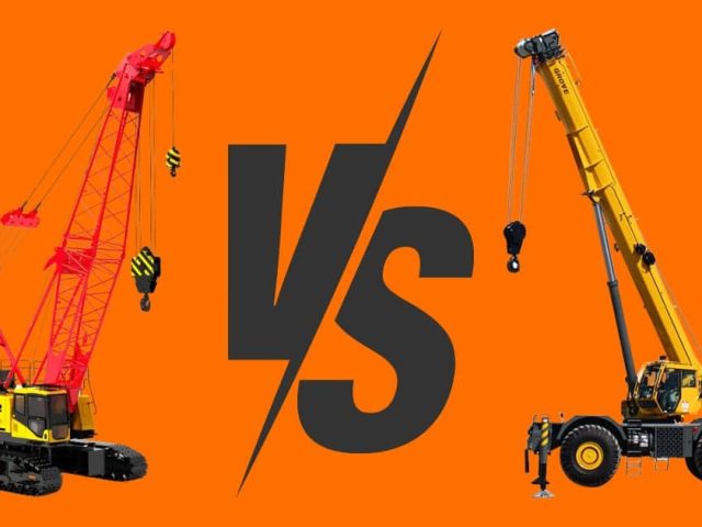 crawler vs rough terrain cranes soft ground engineering