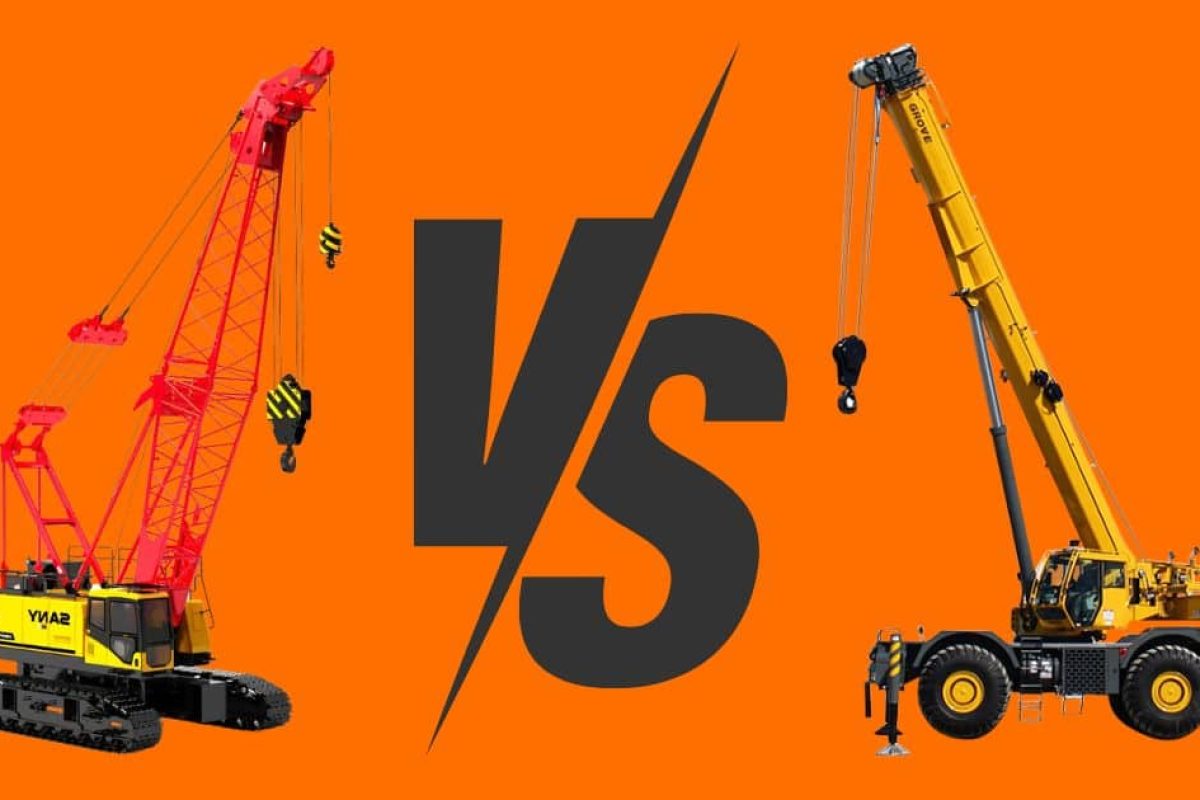 crawler vs rough terrain cranes soft ground engineering