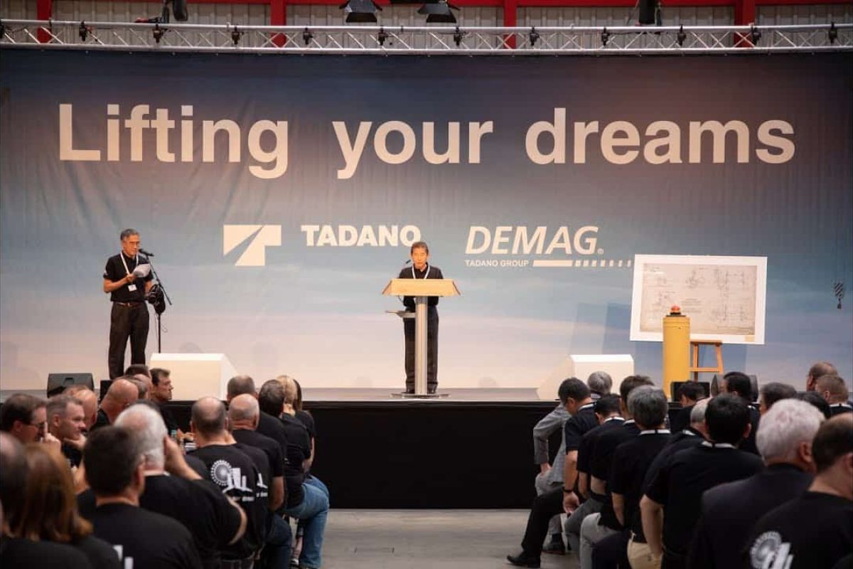 day one of tadano demag
