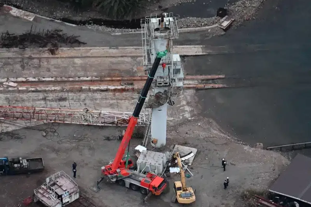 dismantle accident in sumoto city 1