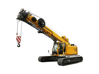 Grove GHC30 is a 30 US ton telescopic crawler crane.