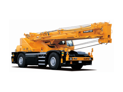 Kato SR-700L, 70 ton rough terrain crane with 44.5m main boom.