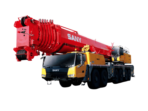 Sany SAC6000T8-8, 600 ton All Terrain Crane with 95m main boom