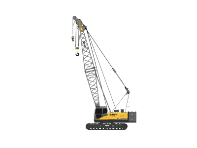 Sany SCC550C, 55 ton crawler crane