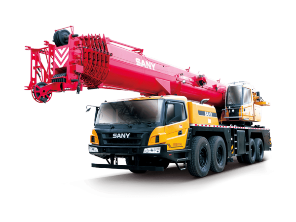 Sany STC1000E7 100 ton hydraulic truck crane with 68.5m main boom