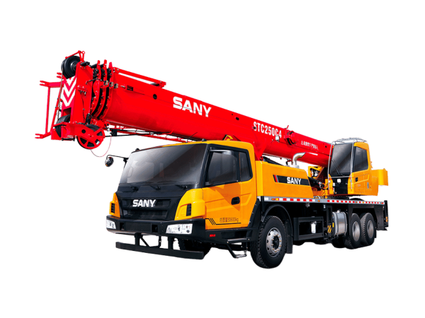 Sany STC250C4 25 ton hydraulic truck crane with 35m main boom