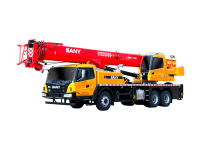 Sany STC250C5-1 25 ton hydraulic truck crane with 42.5m main boom