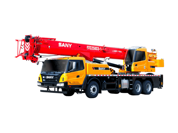 Sany STC250C5-1 25 ton hydraulic truck crane with 42.5m main boom