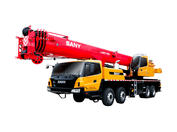 Sany STC500E5 50 ton hydraulic truck crane with 45.5m main boom