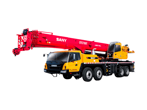 Sany STC700T 70 ton hydraulic truck crane with 49.5m main boom