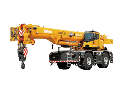 XCMG XCR90_AU 90 ton rough terrain crane with 48m main boom