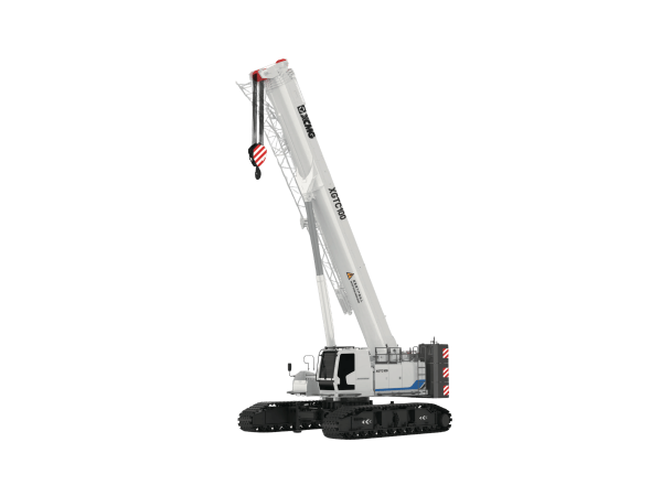 XCMG XGTC100 100 ton telescopic crawler crane with 52m main boom