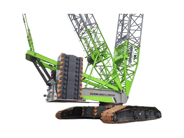 Zoomlion ZCC9800W, 800 ton crawler crane