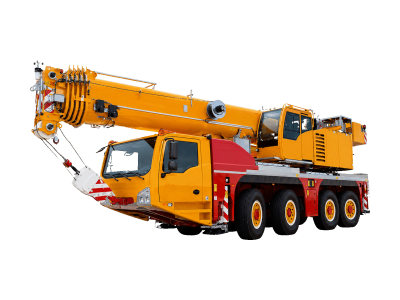 Demag AC100/4L, 100 ton all terrain crane