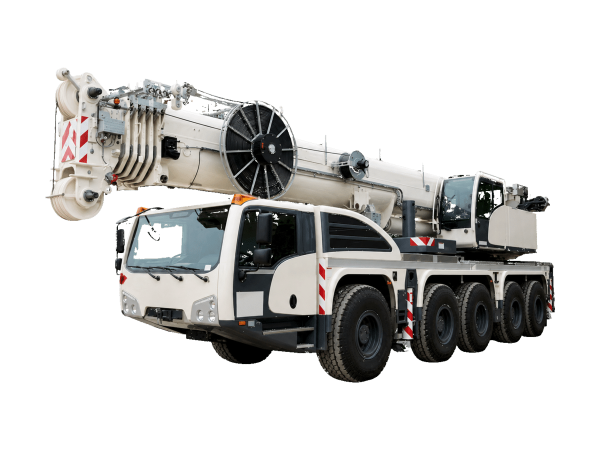 Demag AC 130-5, 130 ton all terrain crane