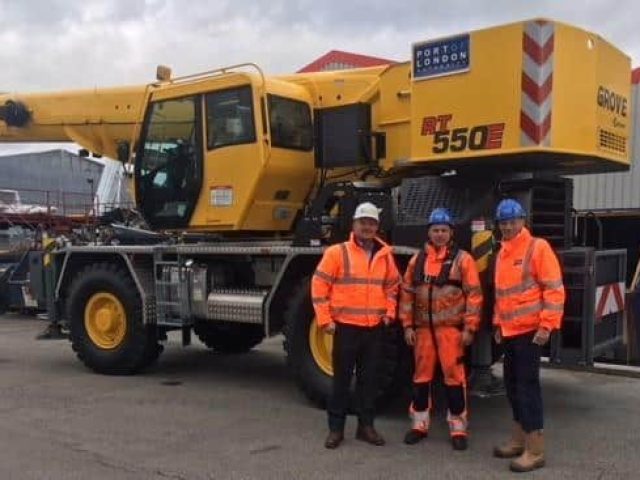 PLA’s new Grove RT550E