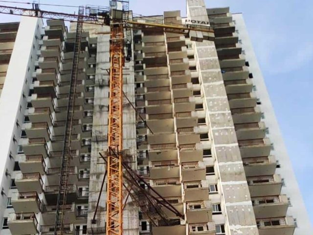 gurgaon sector 77 tower crane accident