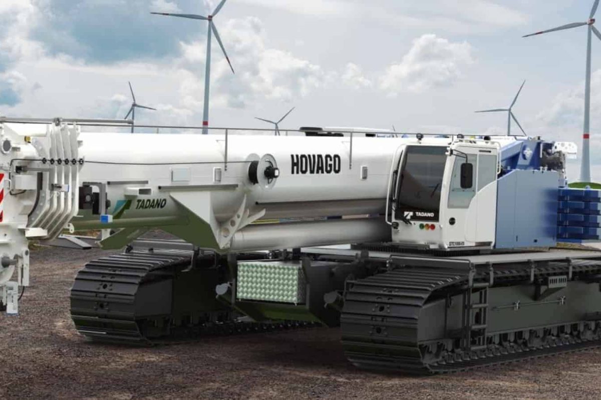 hovago gtc 1800ex telescopic crawler