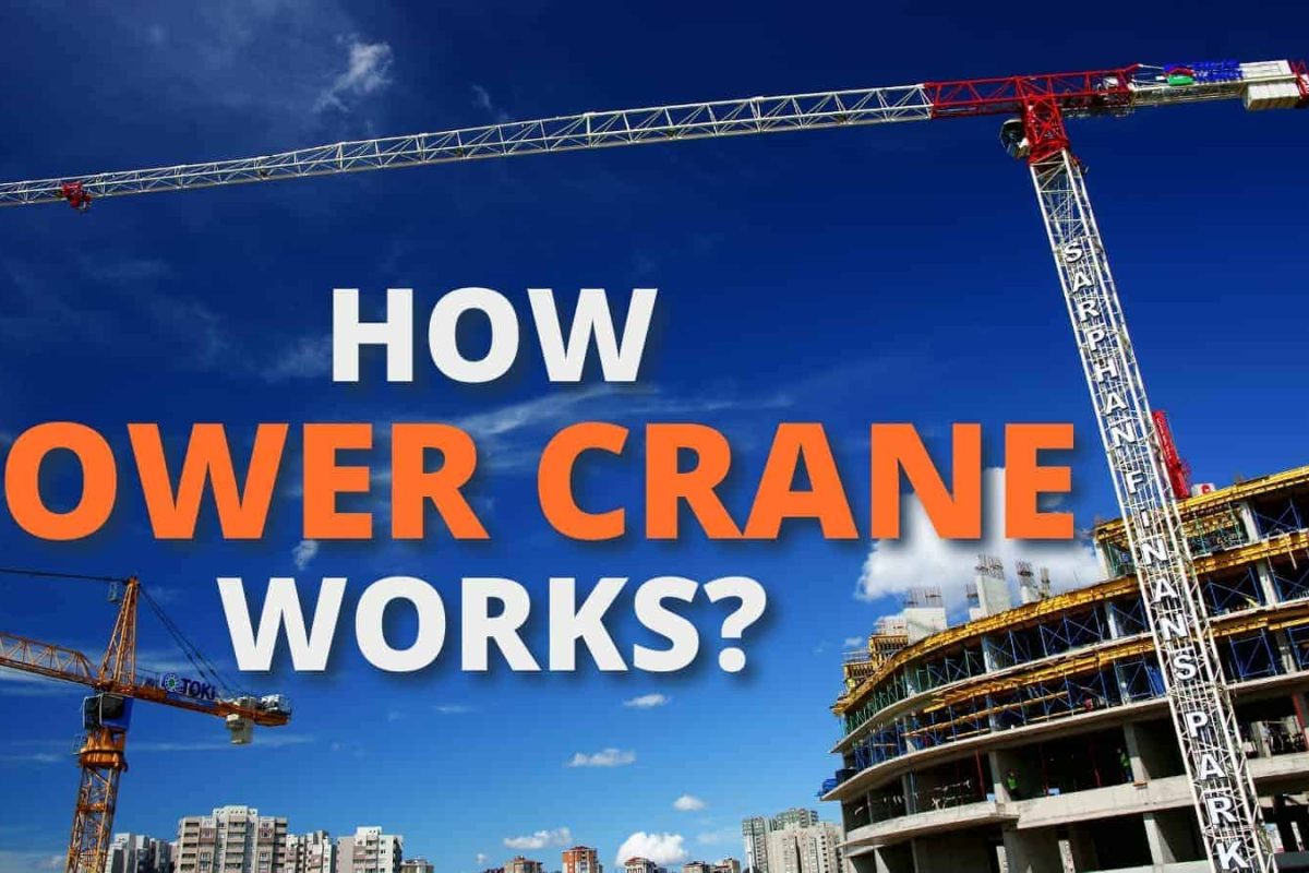 how tower crane works