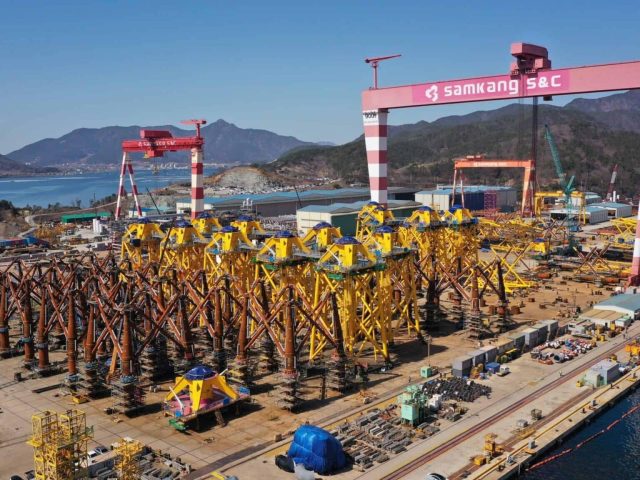 Wind Energy Components in Samkang yard