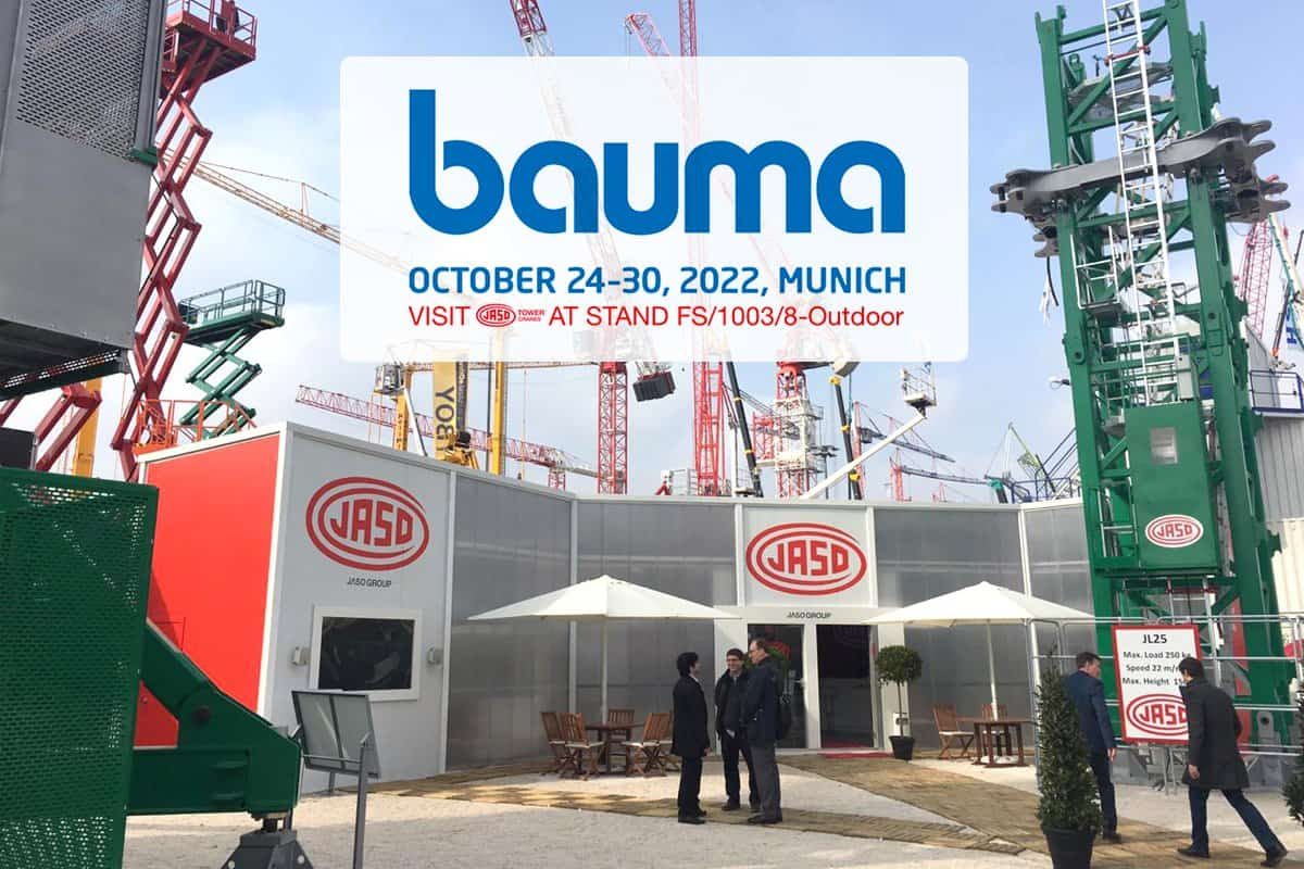 jaso presents new tower crane bauma 2022 2