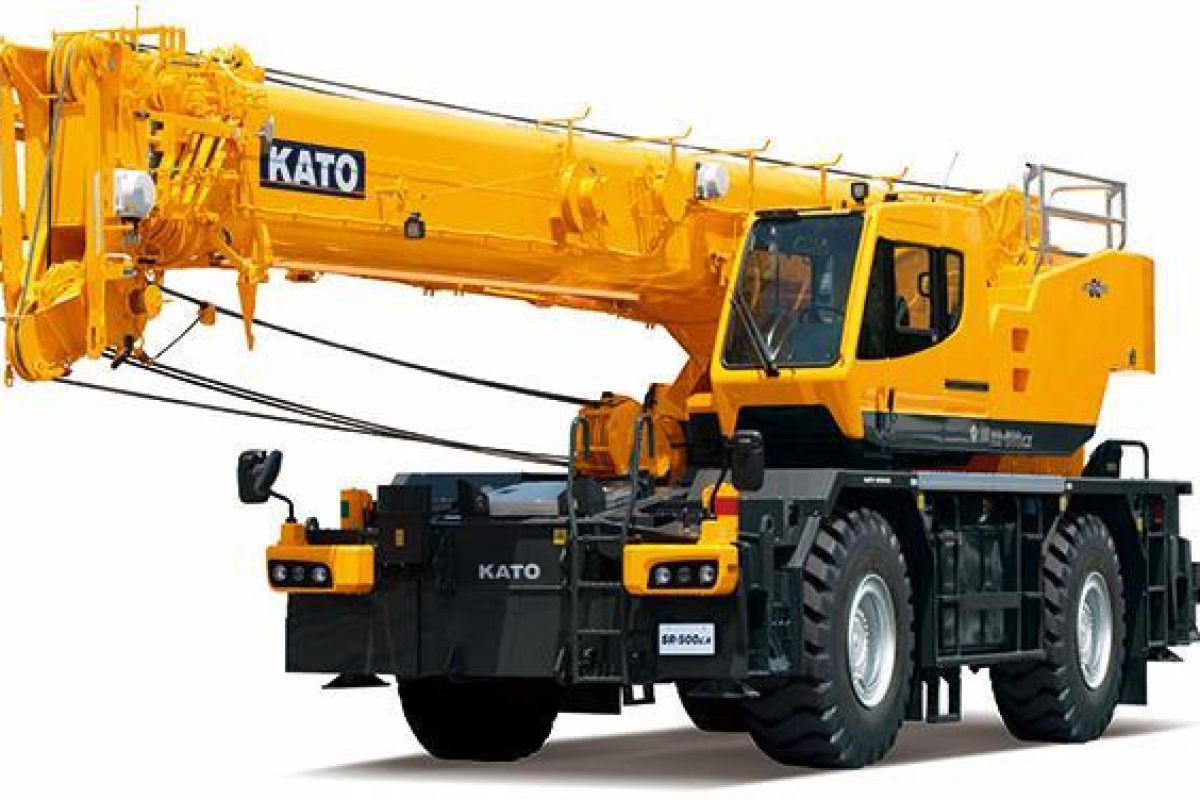 Kato new SR500LX rough terrain crane.