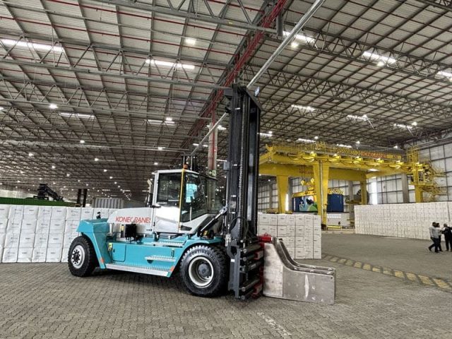 konecranes eldorado brasil celulose logistica