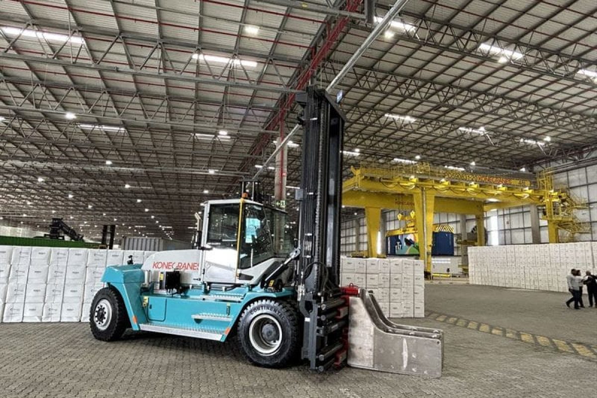 konecranes eldorado brasil celulose logistica