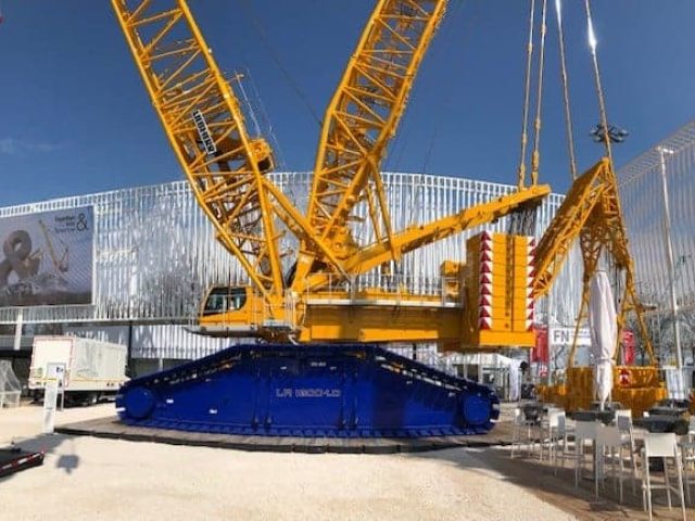 Liebherr LR1800 at Bauma 2019
