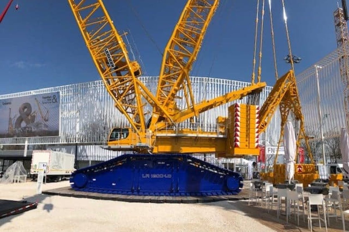 Liebherr LR1800 at Bauma 2019