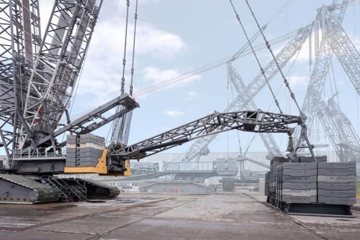 Liebherr Lr1800 1.0 On Its First Load Test