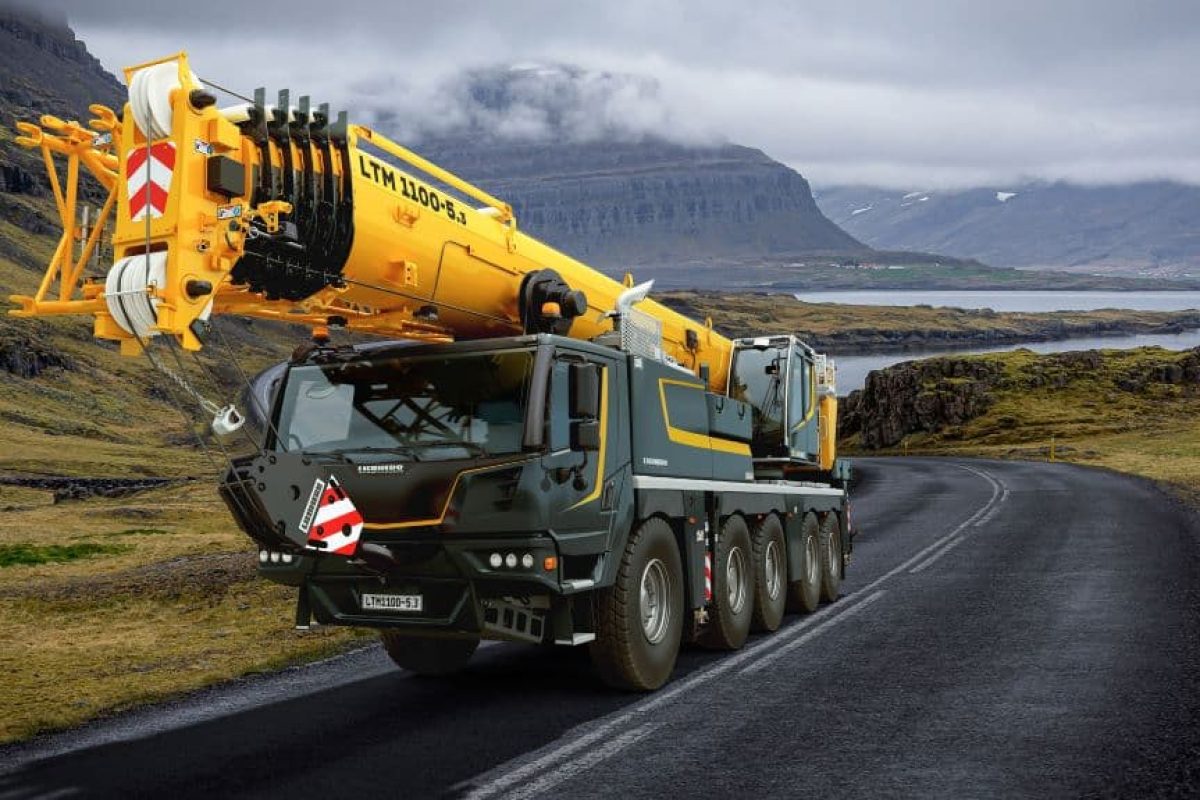 liebherr ltm1100 5 3 debut at bauma 2022
