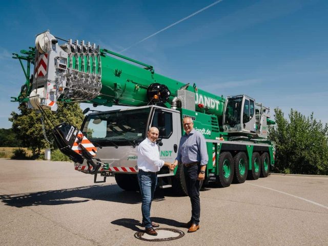 liebherr ltm1150 5 3 jandt handover