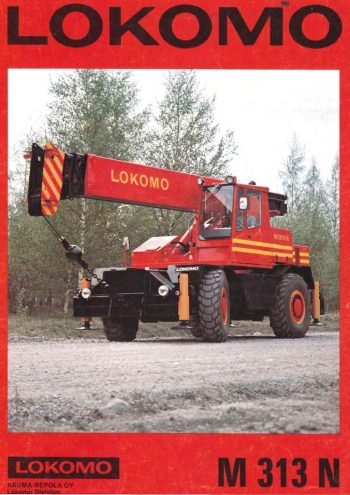 Lokomo M 313 N Rough Terrain Crane Load Chart