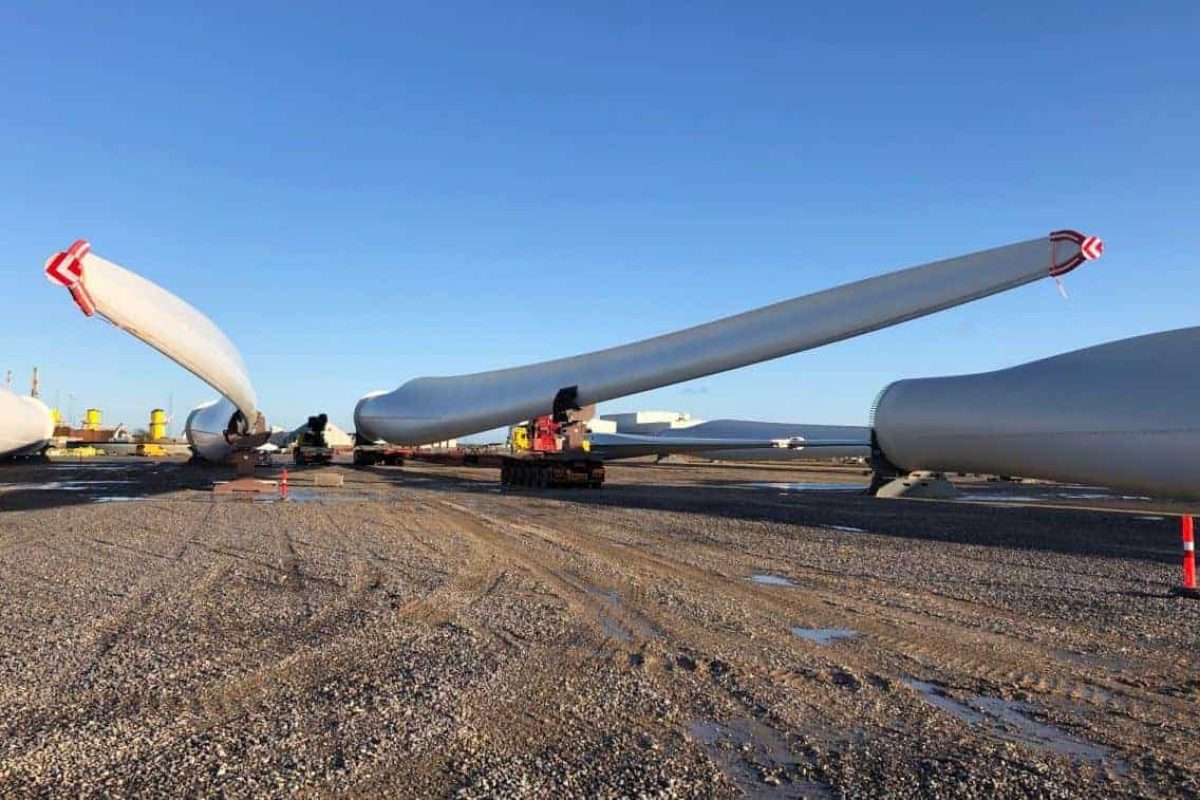 Mammoet Aalborg Denmark Wind Turbine