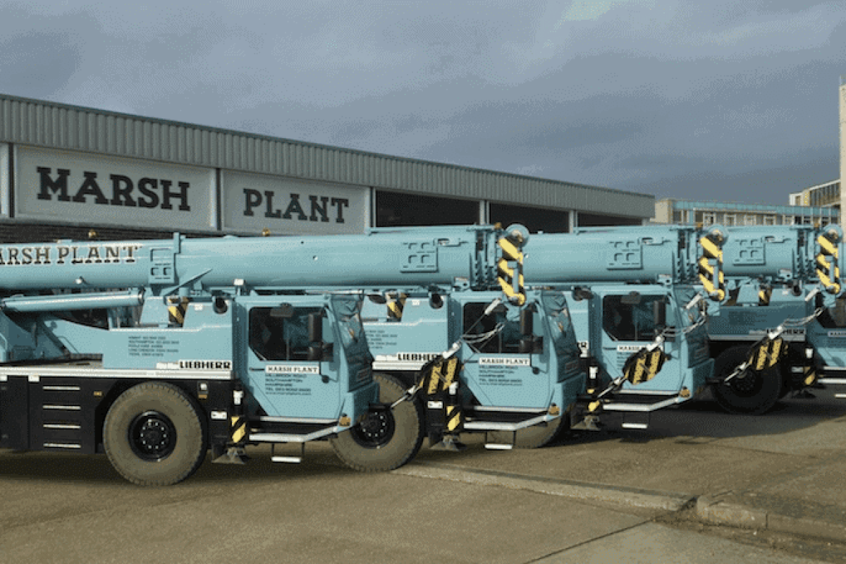 Marsh Plant Hire adds Liebherr Cranes