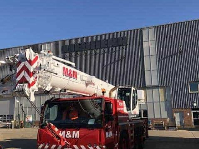 A photo of M&M Mobile Crane Hires's Liebherr LTM1050-3.1