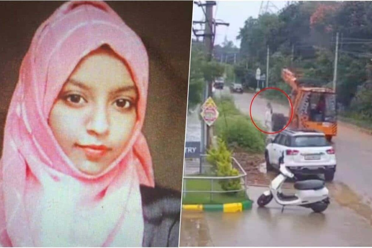 noor fatima run over by crane bengaluru