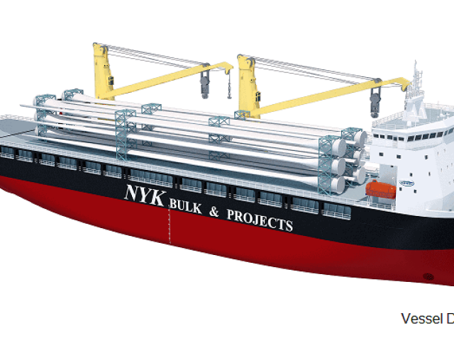 Illustration of the new next gen heavy-lift vessel.