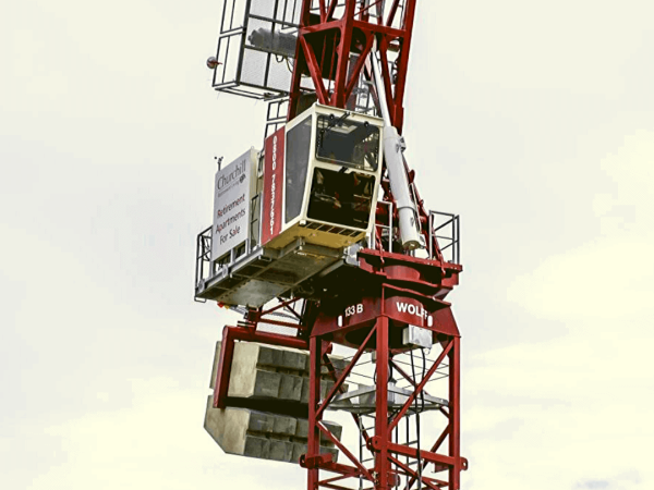 Pimg Wolffkran 133.8b Luffing Jib Crane