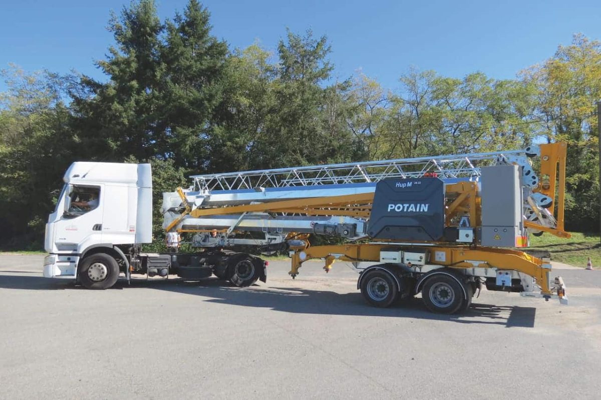 Potain Hup M28 22 Dach Holz 2020 2