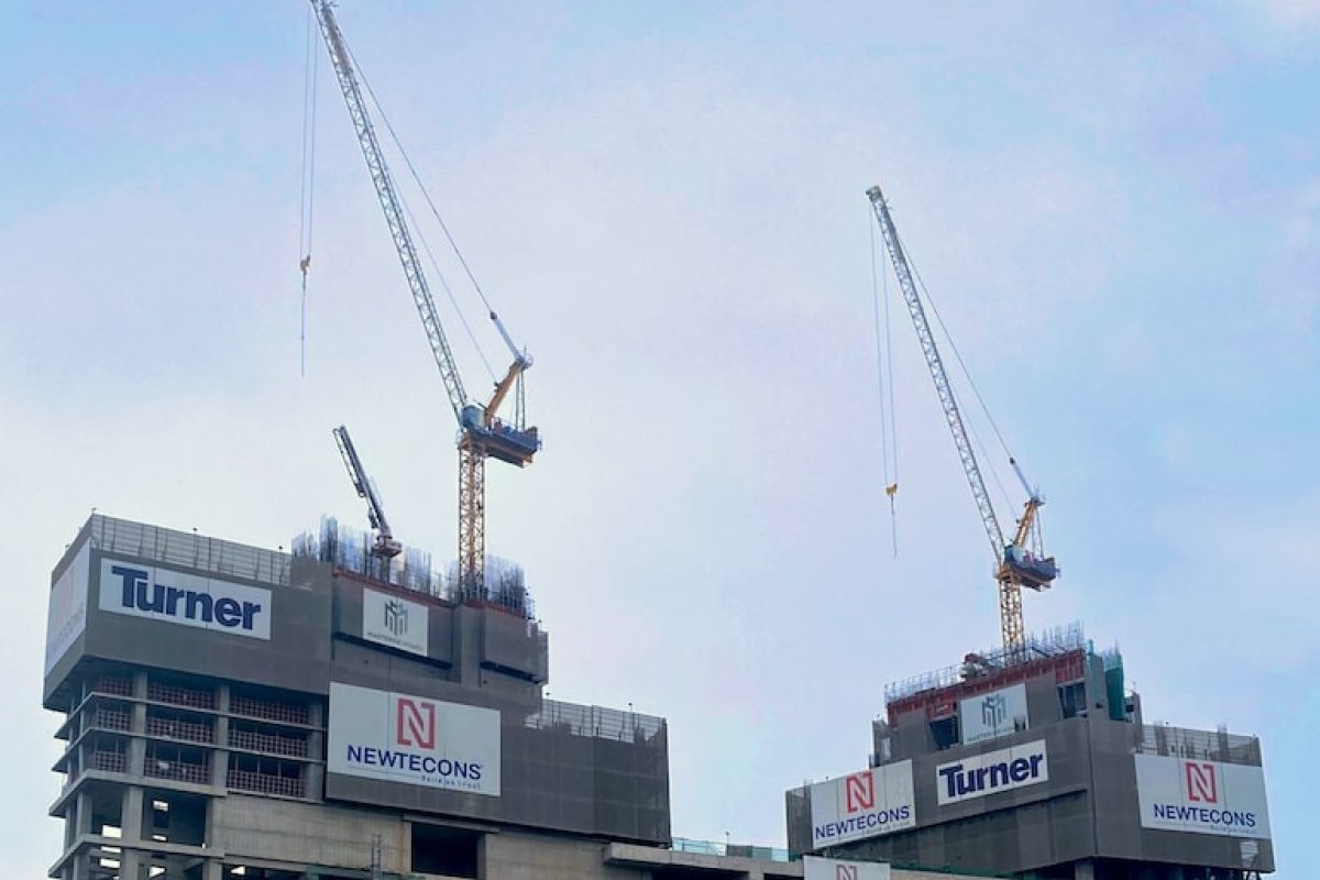 potain mcr295 luffing jib for one central saigon