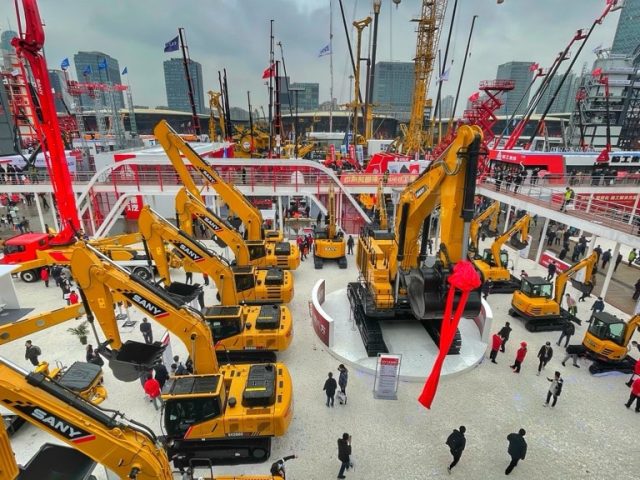 sany bauma shanghai 2024 event
