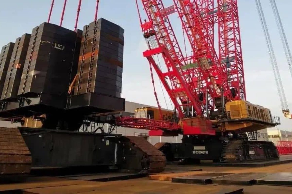 sany scc52000tm crawler 3
