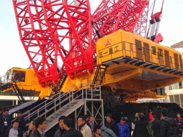 Sany SCC86000TM at Bauma Shanghai exhibition.