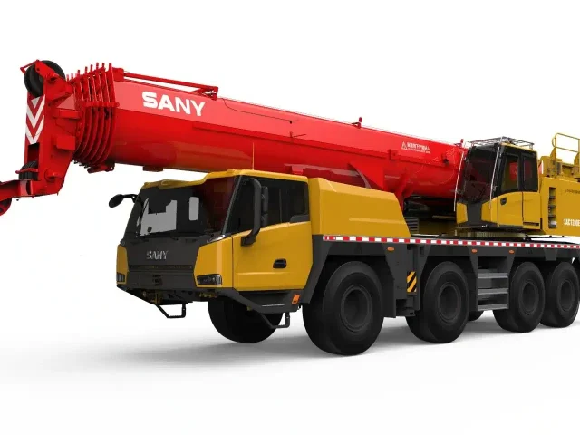 sany sac1200e all terrain crane bauma2025