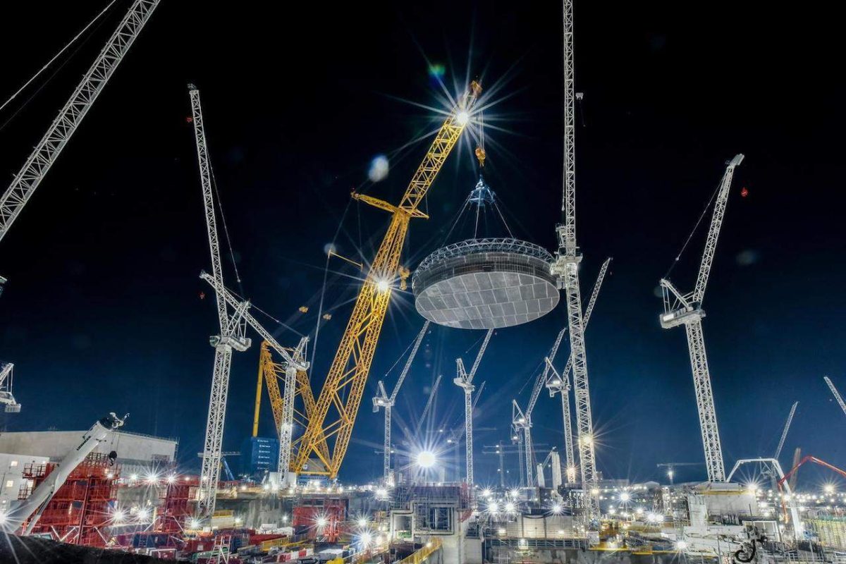 Saren Sgc 250 Ring Crane At Hinkley Point C