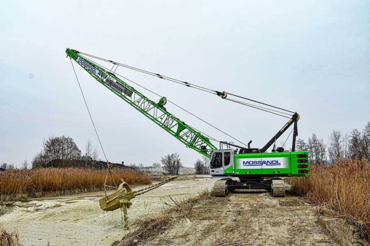 Sennebogen 655e Hd Green Solution For Gravel Extraction