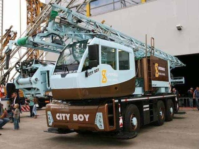 Spierings SK387-AT3 Mobile Tower Crane
